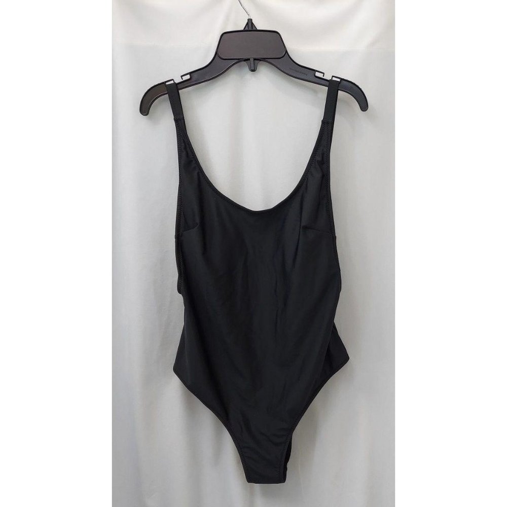 Women's M Black One Piece Swimsuit -F12